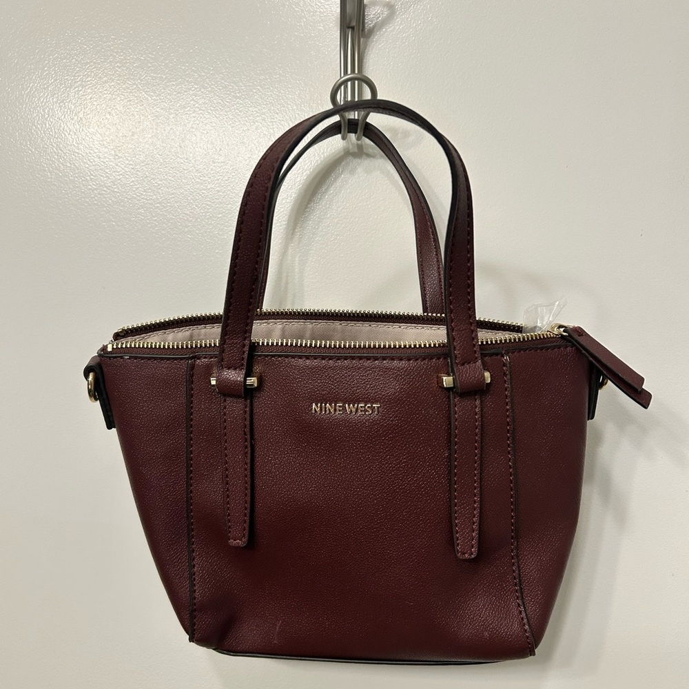 Nine West Dark Red Satchel